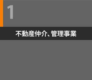 不動産仲介、管理事業 